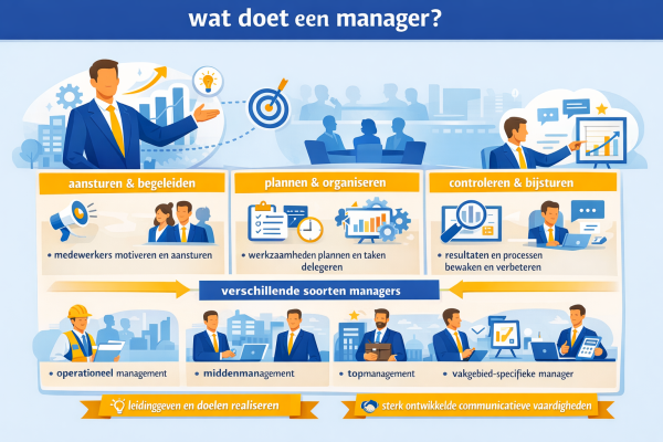 Wat doet een manager